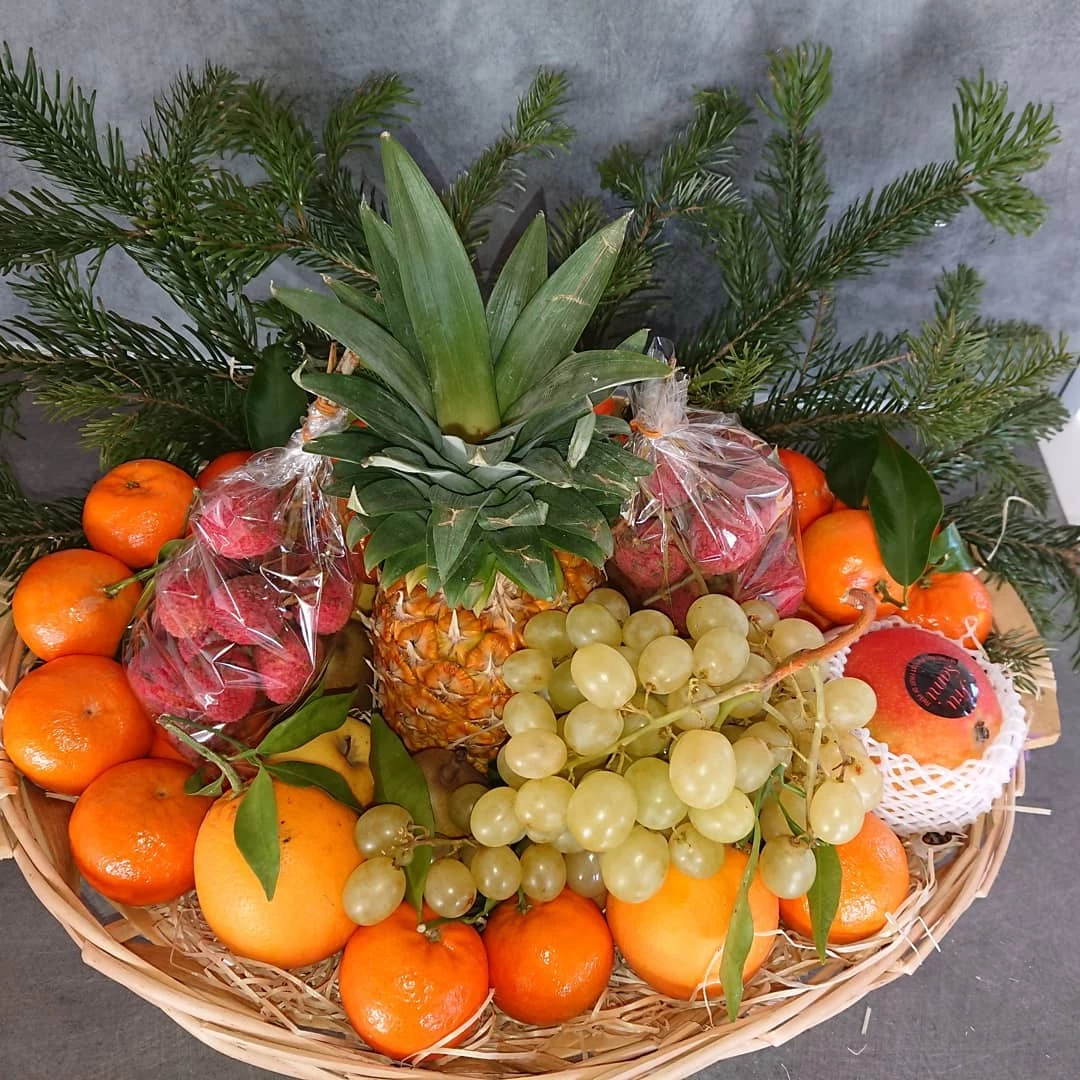 Corbeilles de fruits de saison